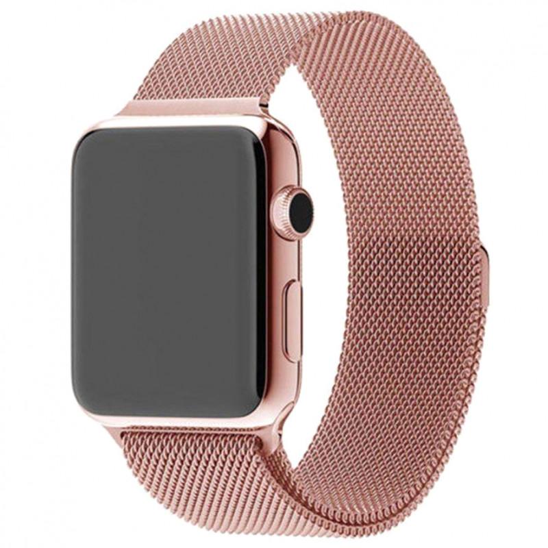 Ремінець Milanese Loop для Watch 42/44/45 mm (Rose gold)