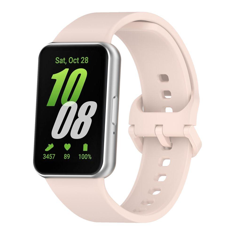 Ремінець для Samsung Galaxy Fit 3 (R390) Silicone (Light pink)