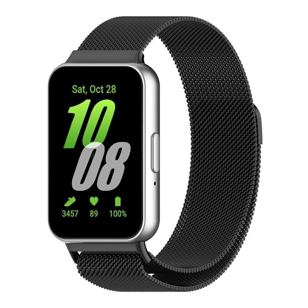 Ремінець для Samsung Galaxy Fit 3 (R390) Milanese Loop (Black)