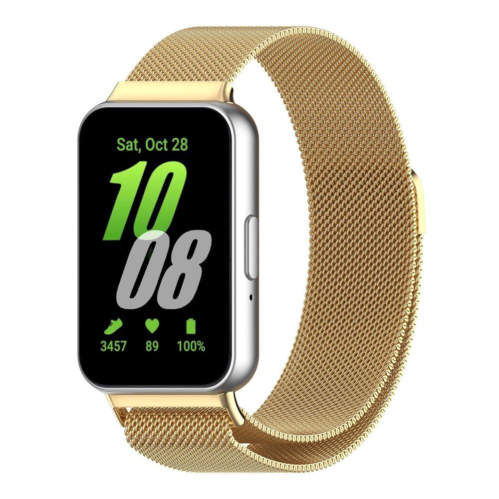 Ремінець для Samsung Galaxy Fit 3 (R390) Milanese Loop (Gold)