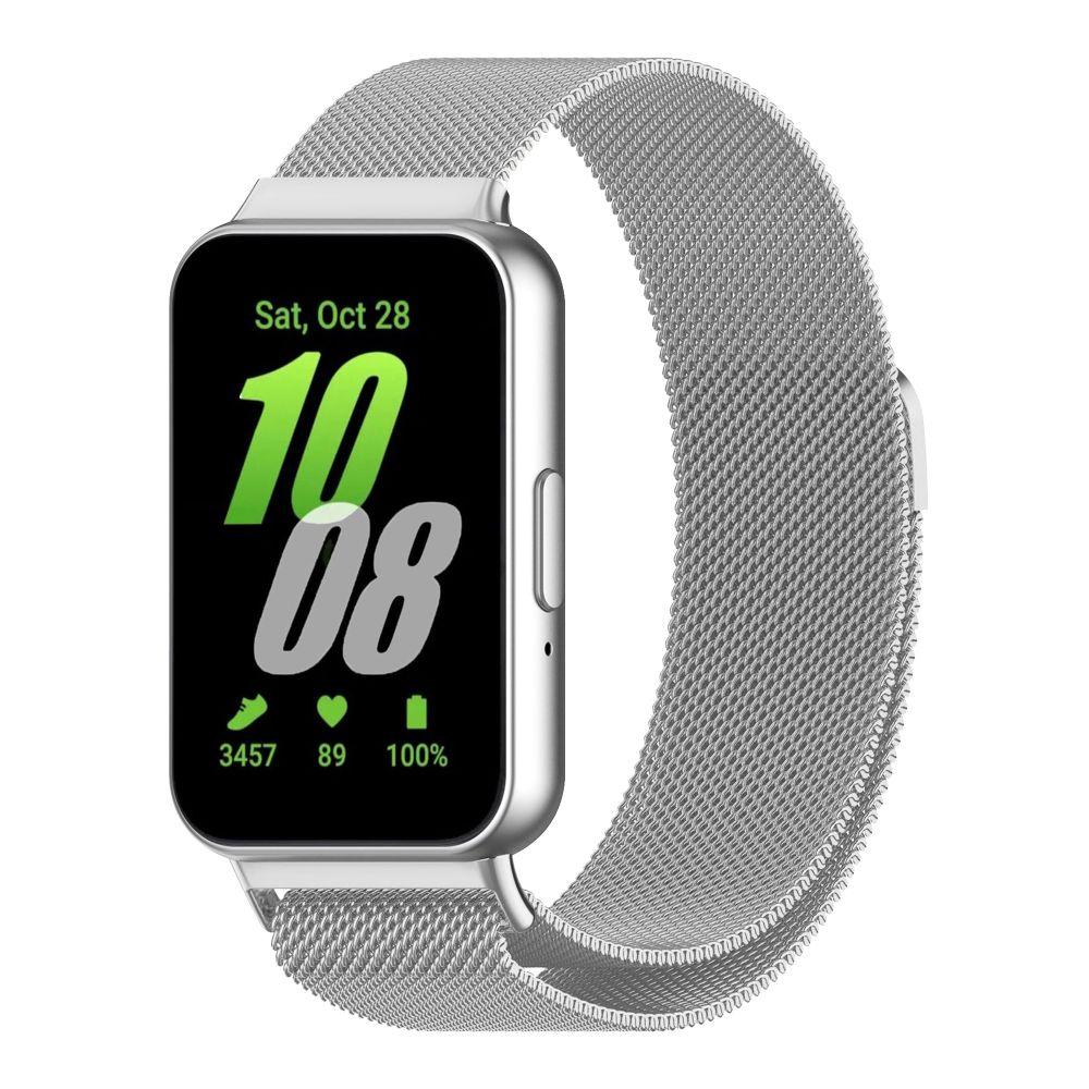 Ремінець для Samsung Galaxy Fit 3 (R390) Milanese Loop (Silver)