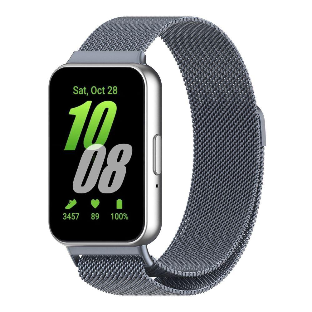 Ремінець для Samsung Galaxy Fit 3 (R390) Milanese Loop (Space grey)