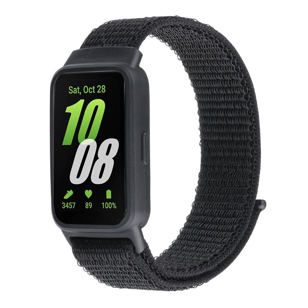Ремінець для Samsung Galaxy Fit 3 (R390) Nylon (Black)