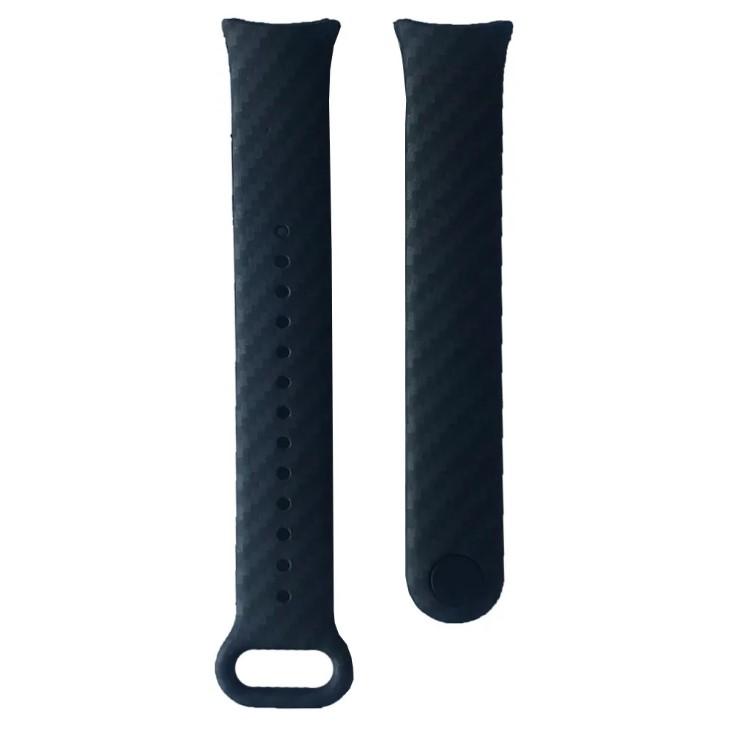 Ремінець для Xiaomi Mi Band 8/9/10 CARBON