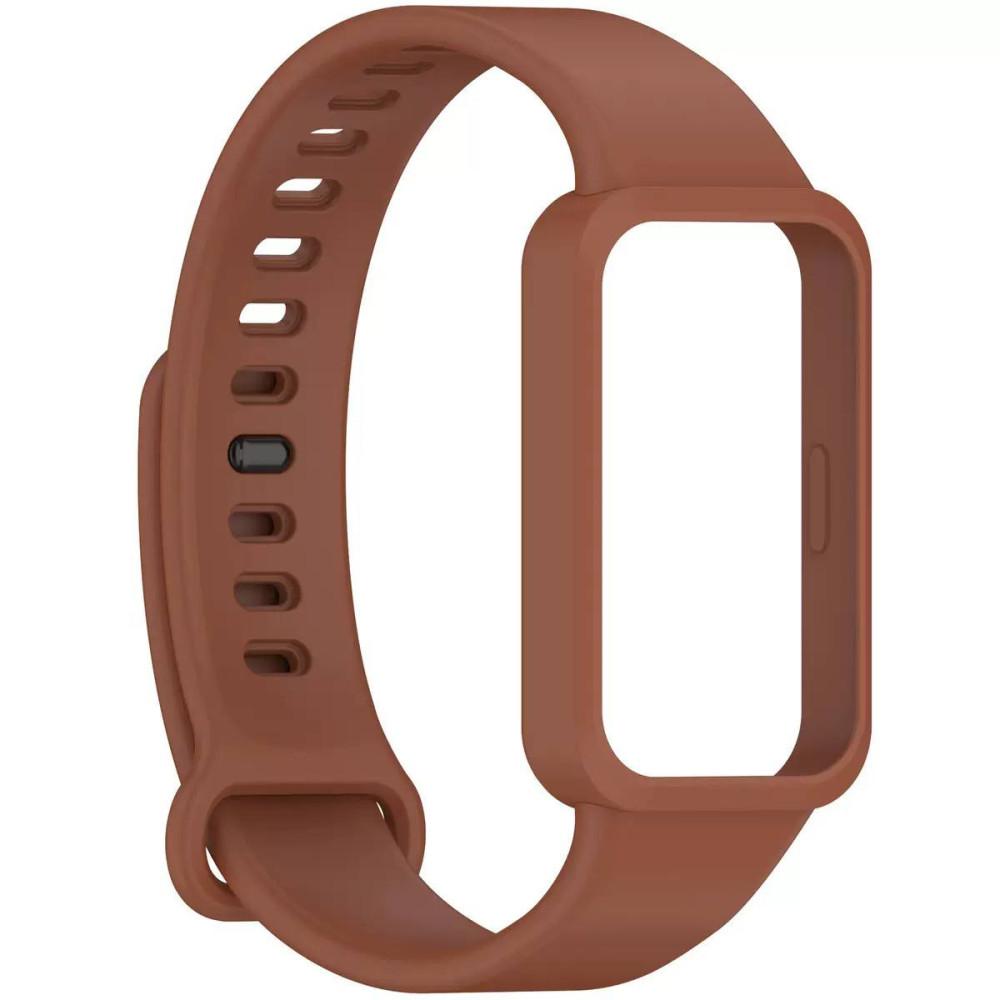 Ремінець Xiaomi Redmi Smart Band 3/Mi Smart Band 9 Active Коричневий