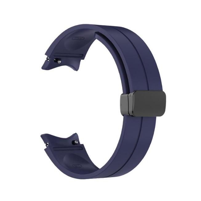 Ремінець MAGNETIC LOCK для Samsung Watch 4/5/6 Dark blue