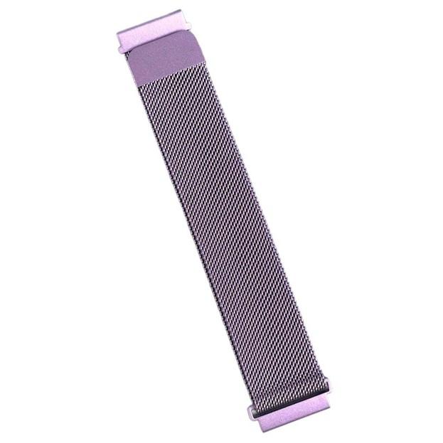 Ремінець Milanese Loop для Xiaomi Amazfit /Samsung 22 mm (Viola)