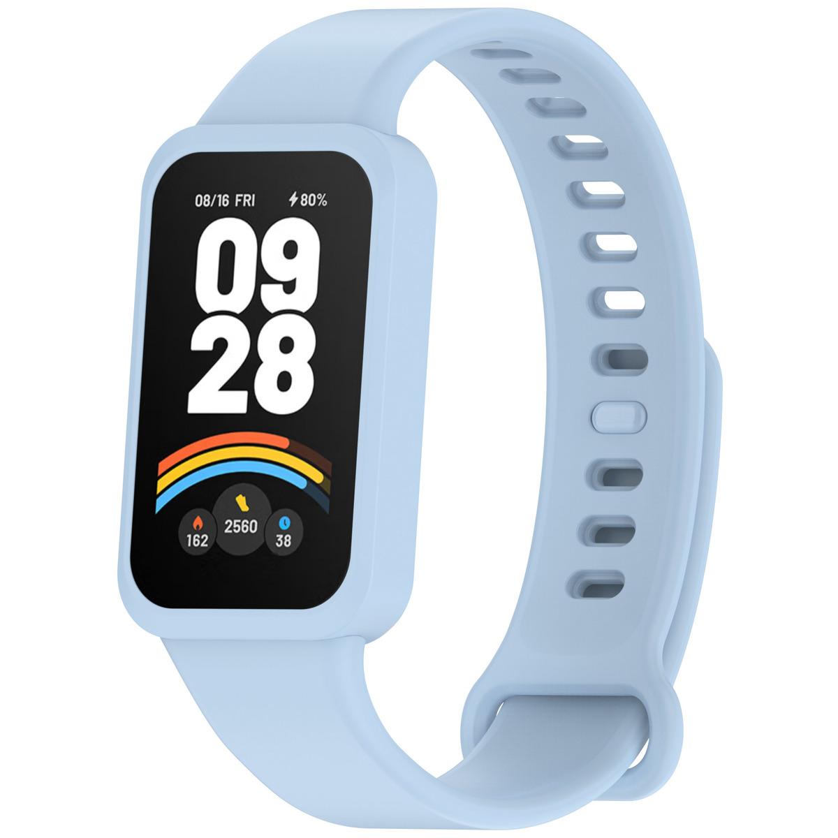 Ремінець Xiaomi Redmi Smart Band 3/Mi Smart Band 9 Active Lilac cream