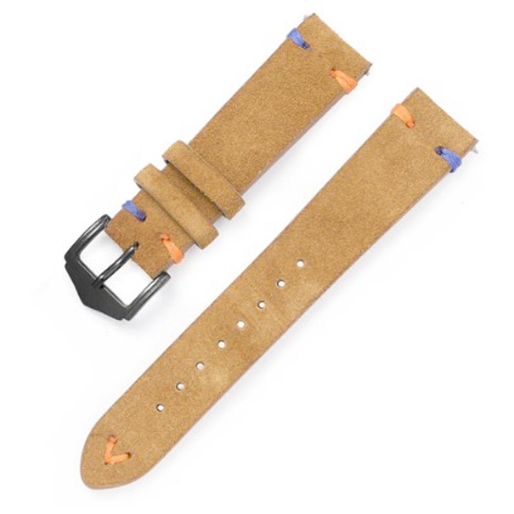 Ремінець замшевий для 22mm (Beige)