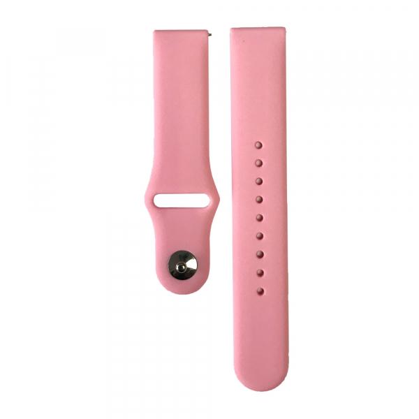 Ремінець Silicone 22mm Pink