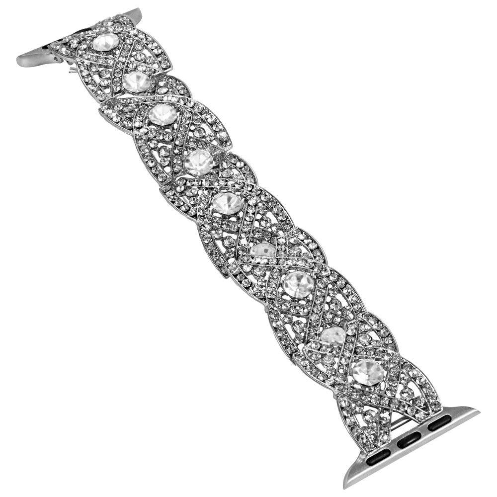 Ремінець Bling Band для Apple Watch 38/40/41 mm срібний