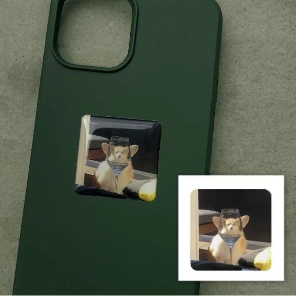 3D-стікер "Коргі"