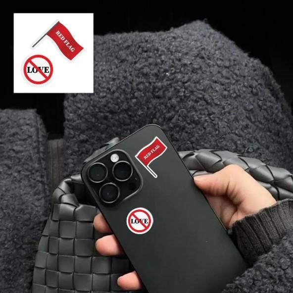 3D-стікер "No Love Zone"