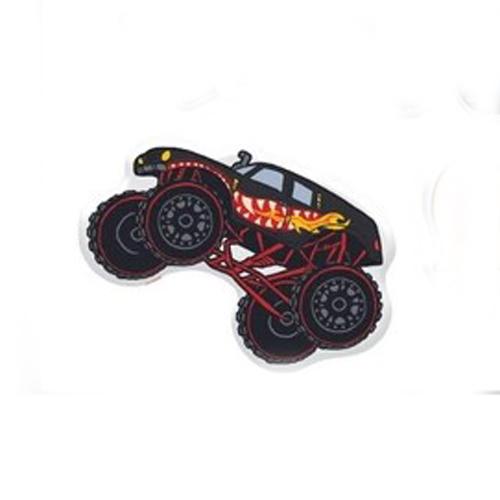 3D стікери "Monster-truck Fire" монстр  машинка