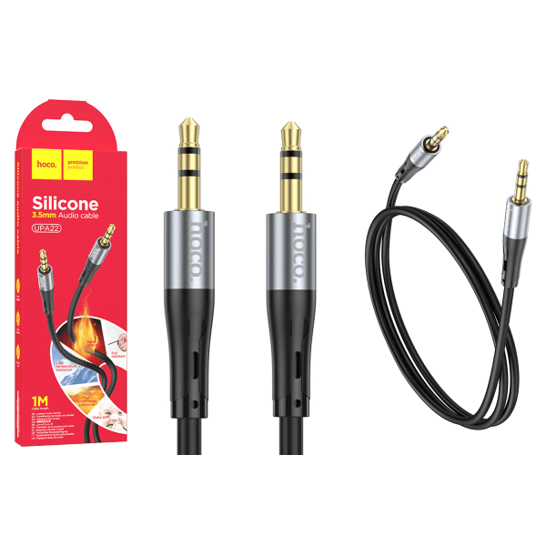 AUX Cable HOCO UPA22 (Lightning to 3.5mm) (White)