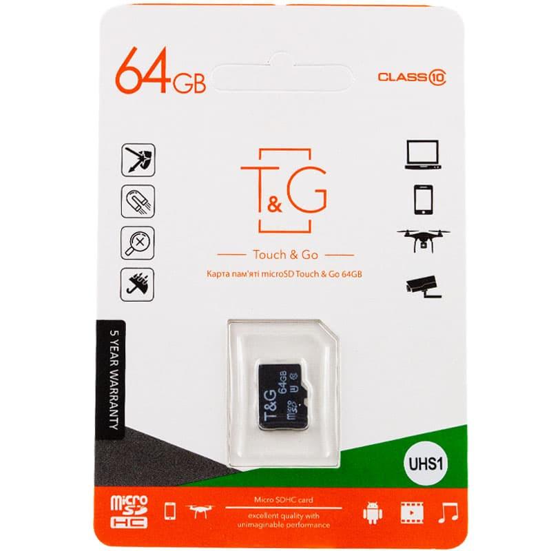 Карта пам`яті T&G 64GB (UHS-1) 10 Class