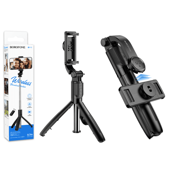 Selfie Monopod BOROFONE BY13 Nube  (Black)