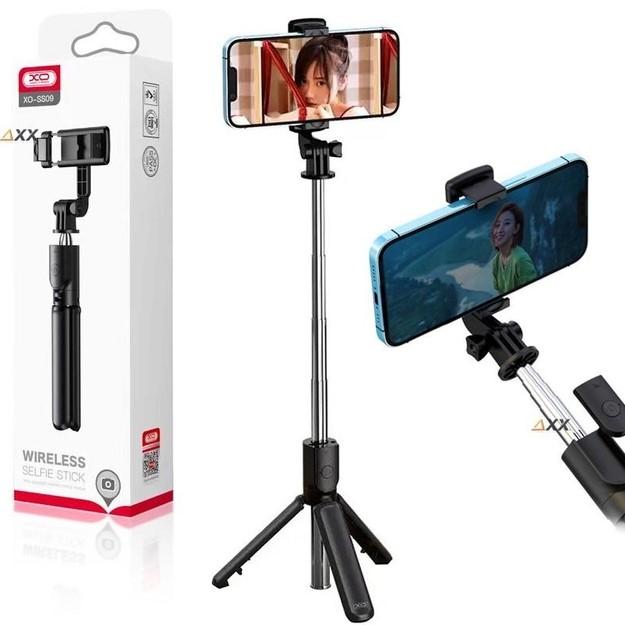 Монопод XO SS09 Multifunctional remote control selfie-stick Чорний