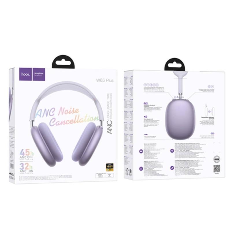 Навушники Bluetooth Hoco W65 Happy бездротові Purple