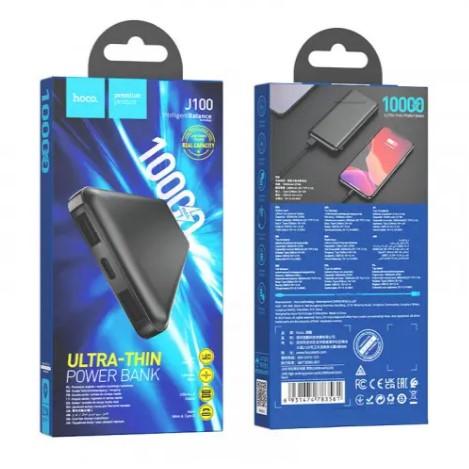 Power Bank Hoco J100 High-ranking 10000 mAh (Чорний)