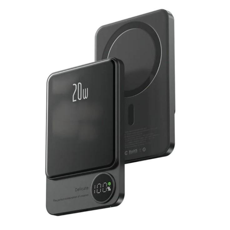 Павербанк Q9 MagSafe 20W 10 000 mAh сірий