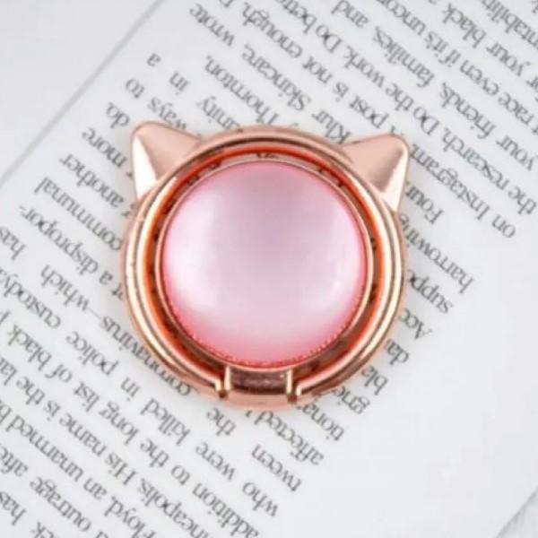 Кільце-тримач CAT EAR  (Pink-Rose Gold)
