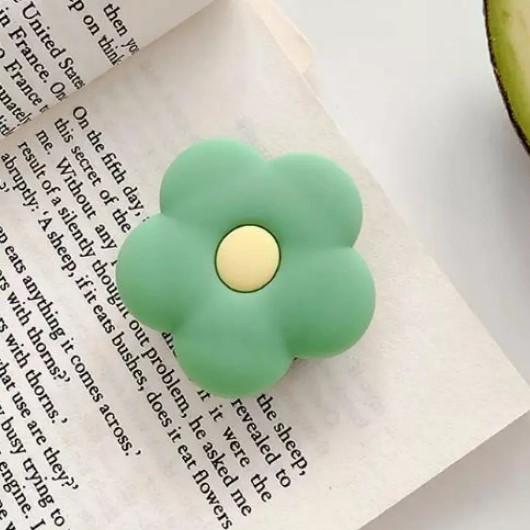 Попсокет Cartoon Квітка зелена