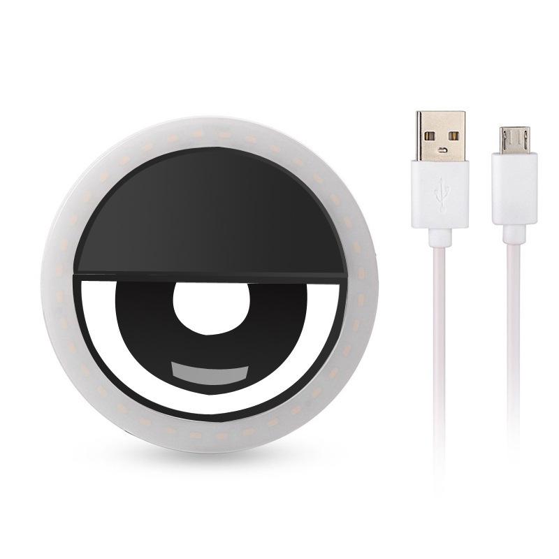 Selfie Ring Light, чорне