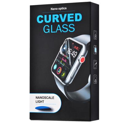 Захисне скло Clear Full Glue + Lamp Apple Watch 42 mm