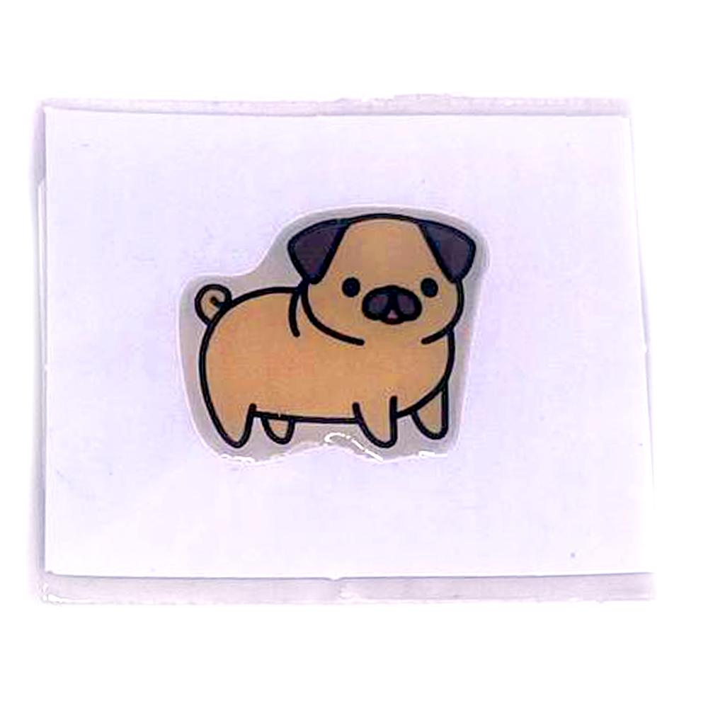 3D Sticker (33 - Pug)