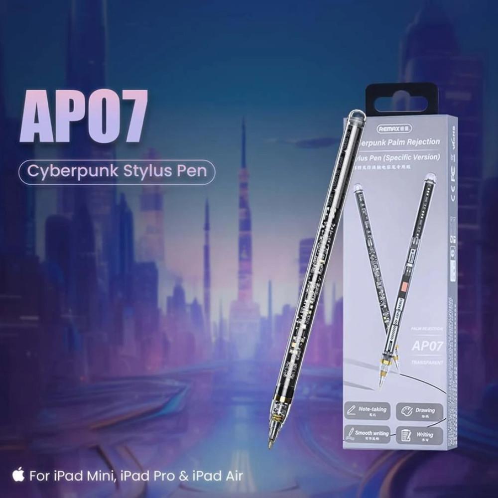 Стилус Remax AP07 Cyberpunk Palm Rejection (Прозорий)