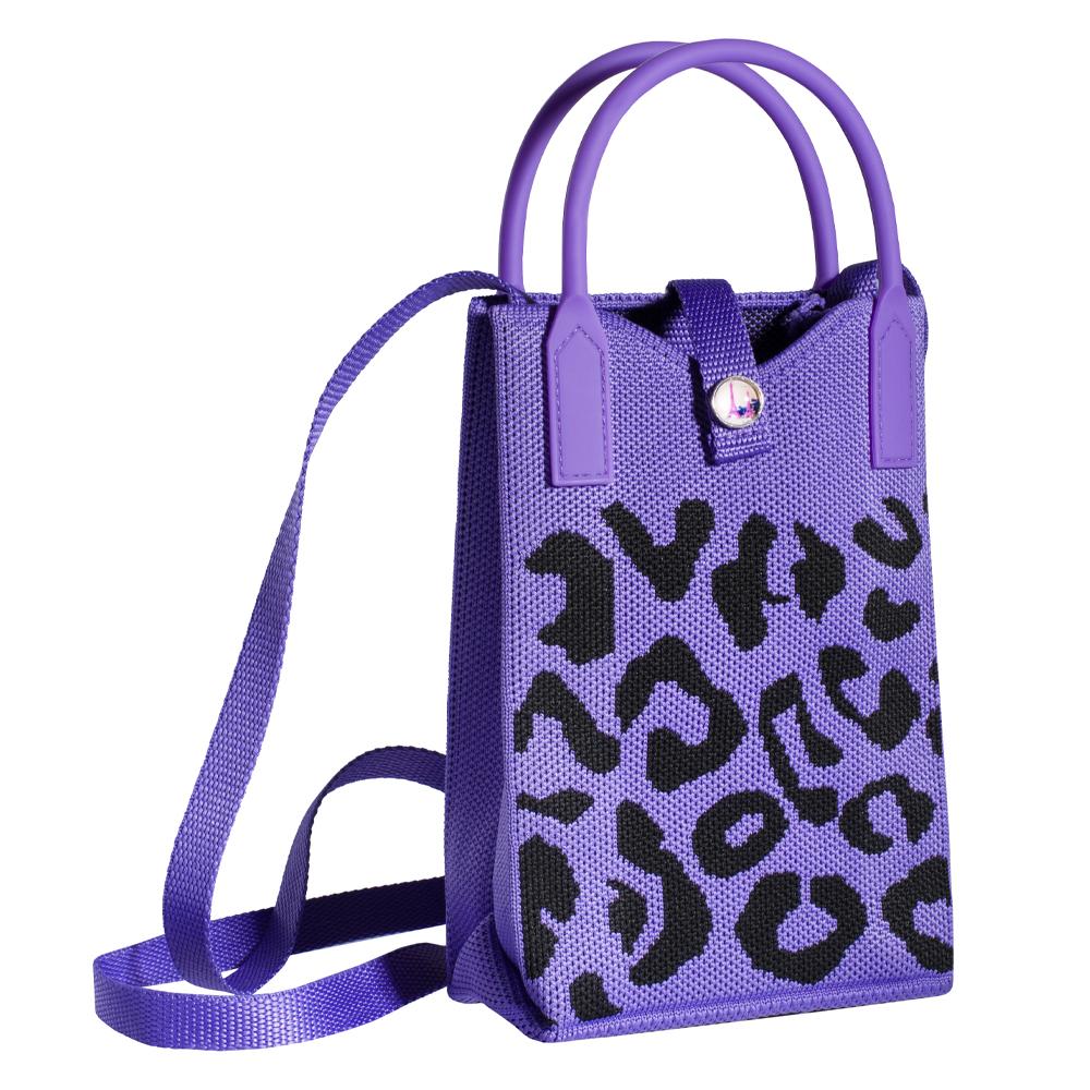 Fashion Bag Leopard Violet