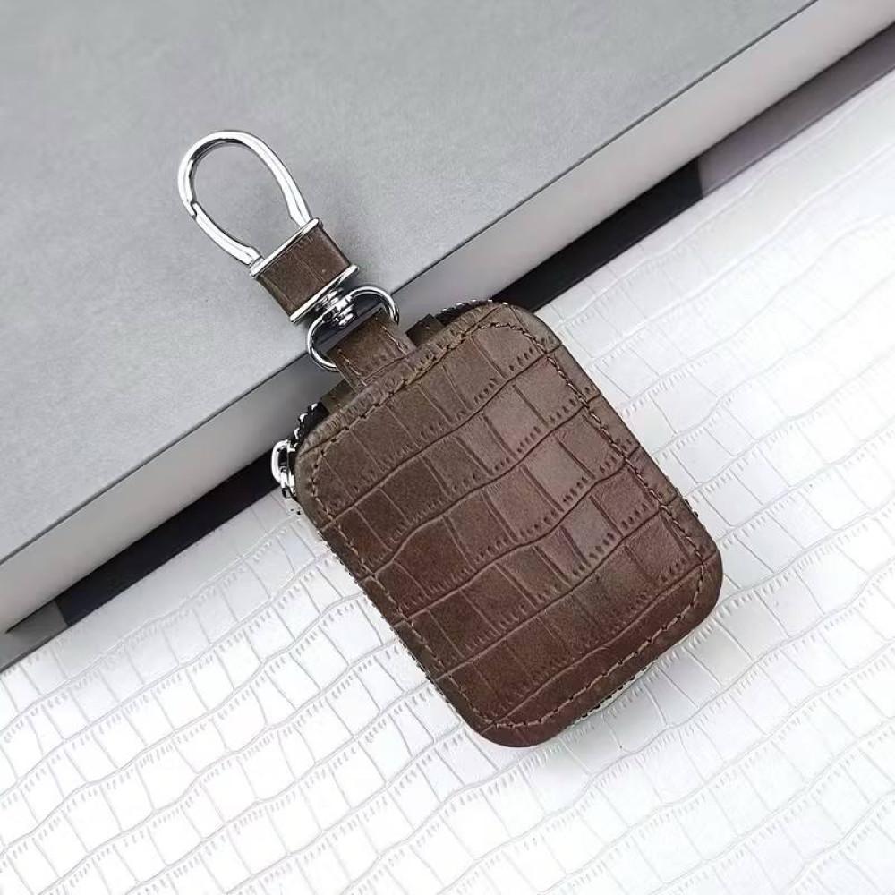 Чохол Crocodile skin Compatible with Zipper Case Universal BOX (Dark brown)