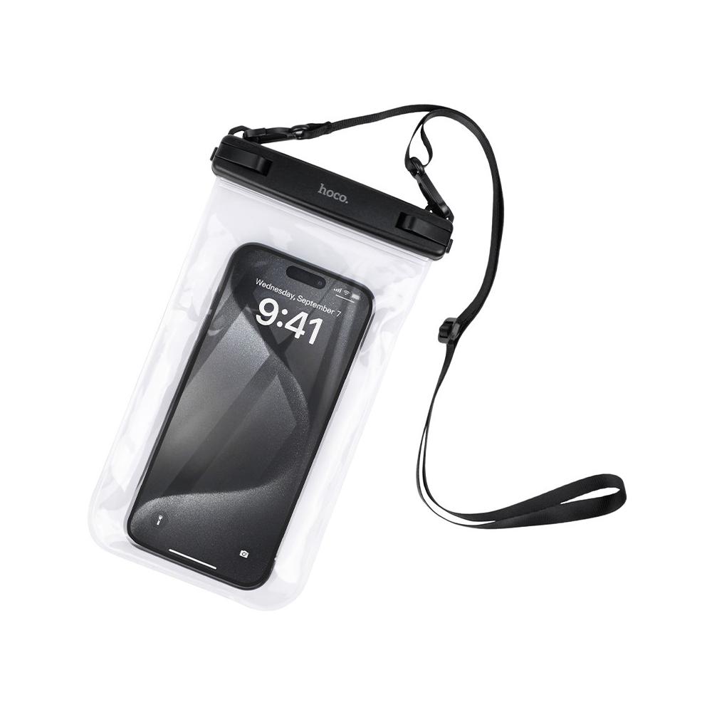 Чохол водонепроникний Hoco HX52 Transparent mobile phone waterproof bag Black