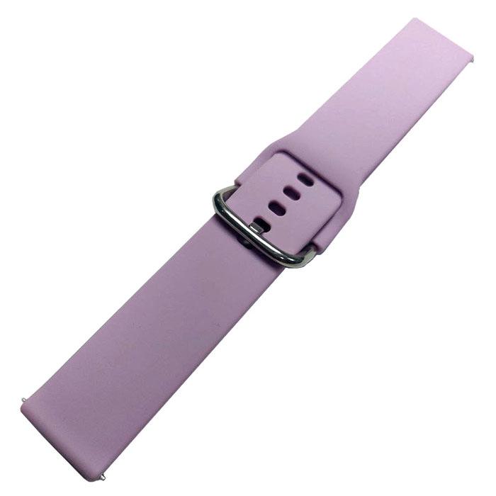 Ремінець Silicon для 20 mm (мет. застібка) (Lilac pride)
