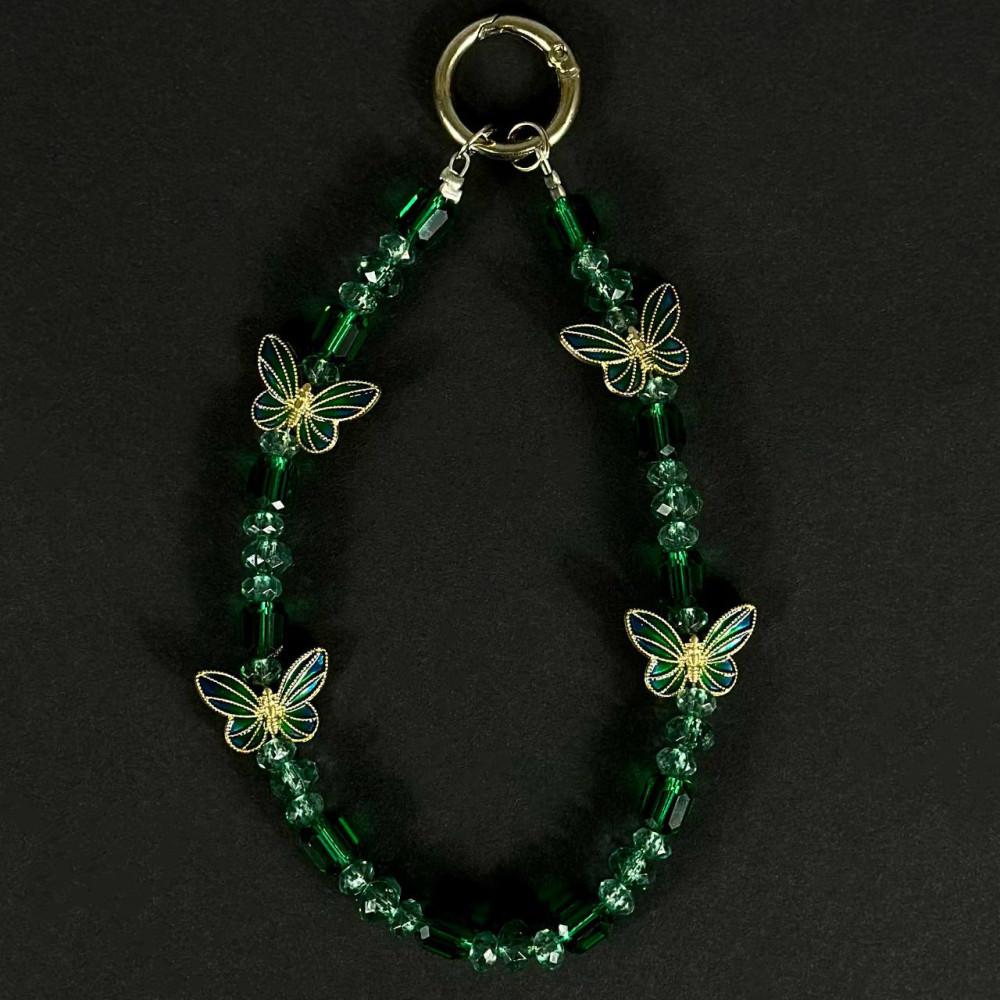 Ремінець-браслет Butterfly для телефону (Зелений)