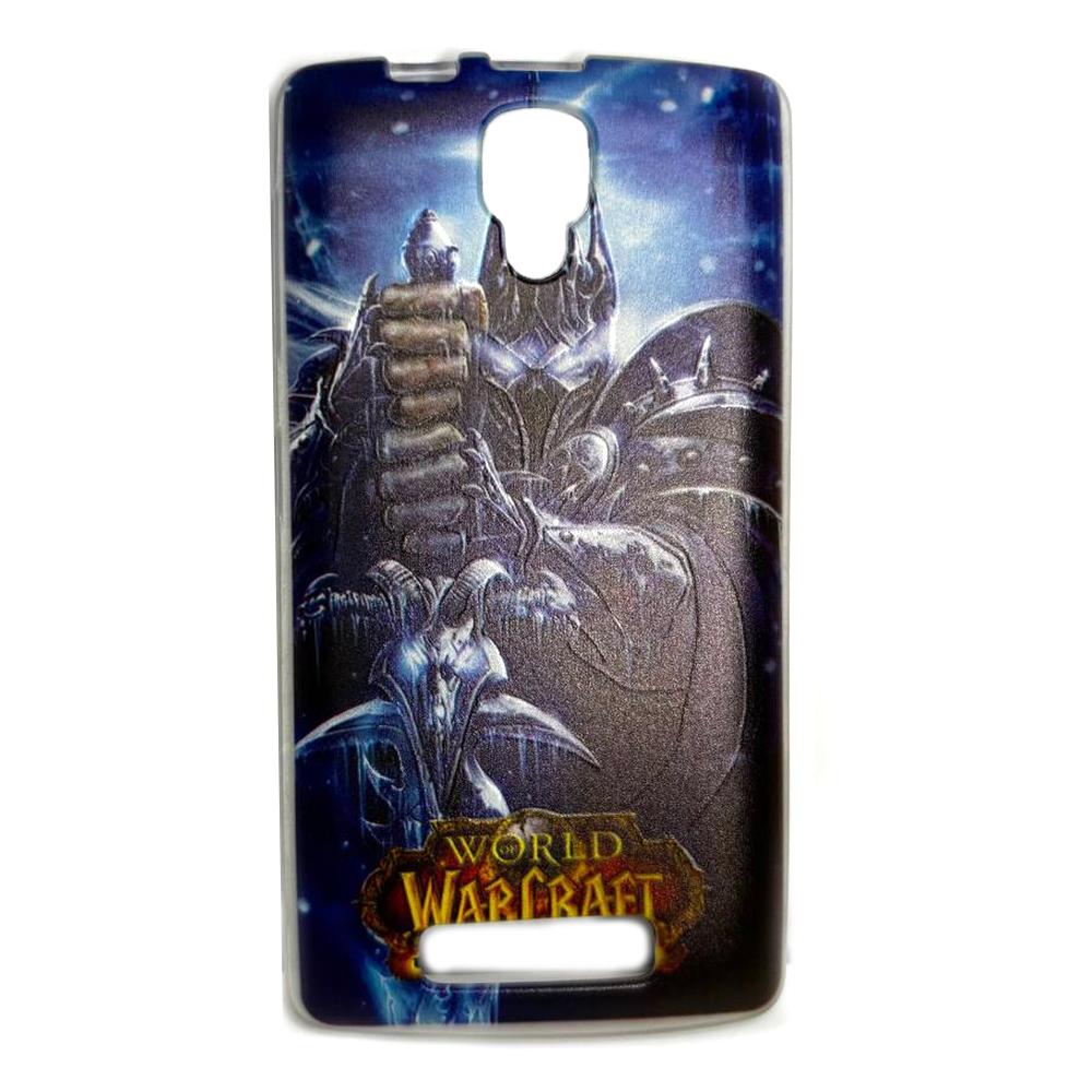 Накладка для Lenovo A1000 (Vibe A) Warcraft Arthas