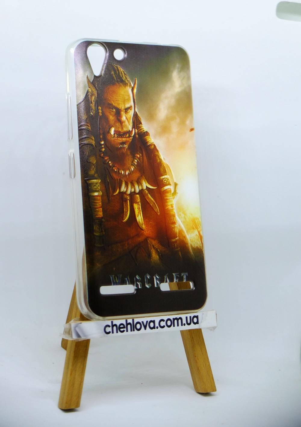 Накладка для Lenovo A6020/Vibe K5/K5 Plus Warcraft Durotan