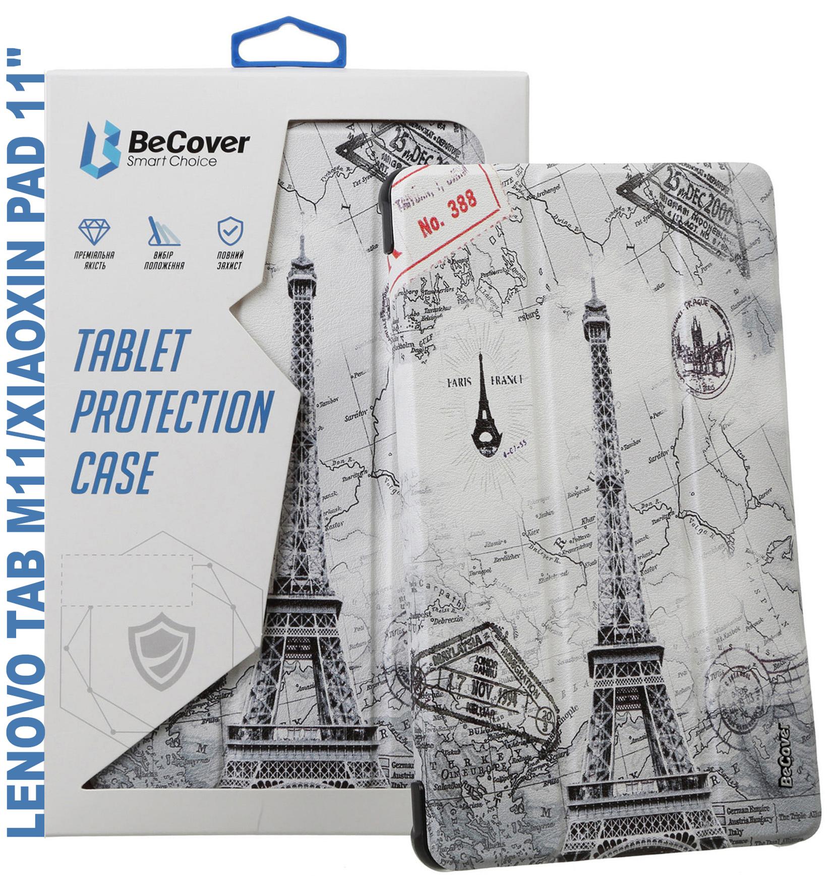 Чохол-книжка BeCover Smart Case для Lenovo Tab M11 (2024) TB-TB330FU/Xiaoxin Pad 11 (2024) 11" Paris