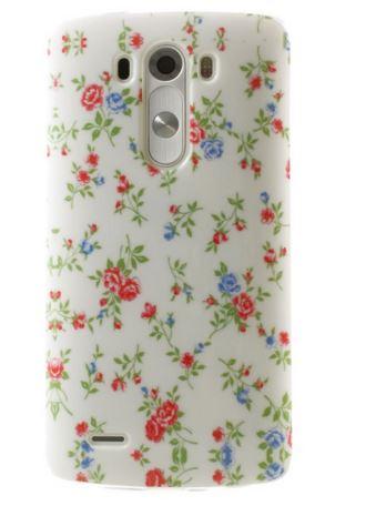 Накладка для LG G3 D855 "Дрібні квіточки" (силікон)