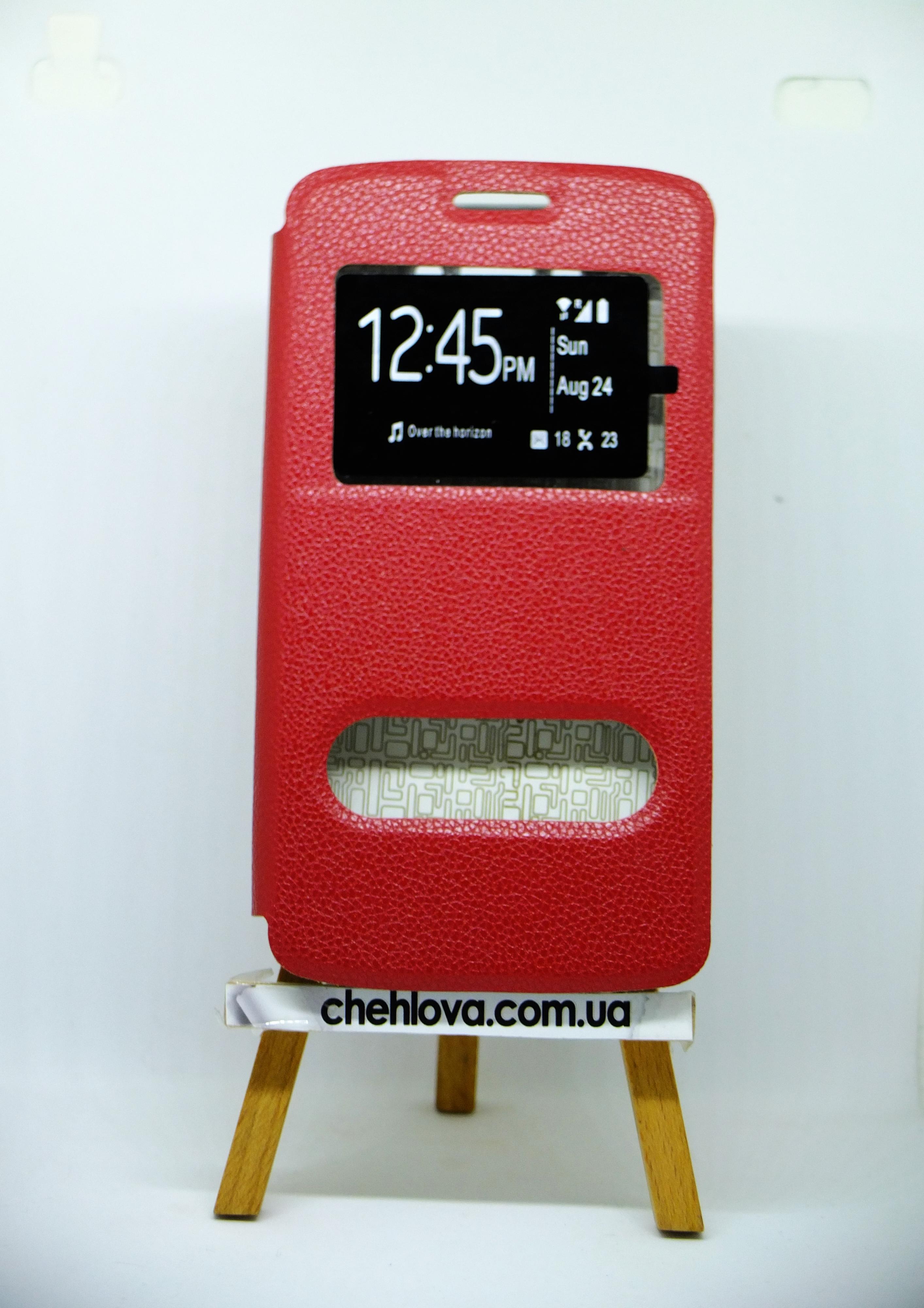 КНИЖКА NOSSON LUX для LG G3 (ЧЕРВОНА)