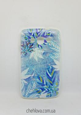Чохол Diamond Silicone для LG L60/X135/X145/X147  Ice Fantasy