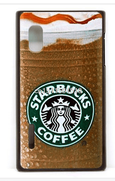 Накладка для LG L5 E610/612/615 "Starbucks" (пластик)