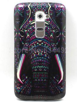 Накладка для LG G2 mini D618 "Слон" (чорний силікон)