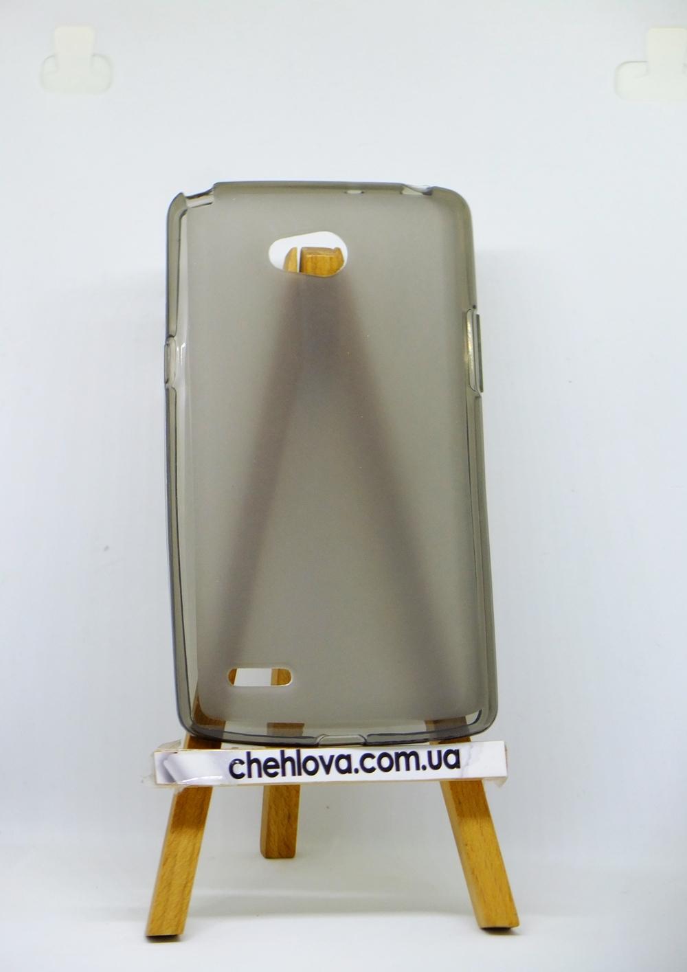Накладка для LG L80/D380 чорна (силікон)