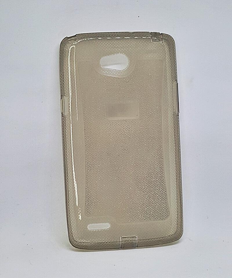 Накладка для Lg L80 LUXURE SHINE сірий (силікон)
