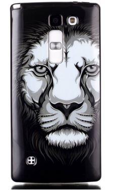 Штурмовік для LG magna "Лев" (чорний силікон)