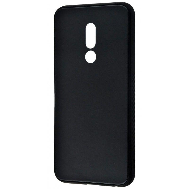 Накладка Limited для Meizu 16th Plus Glass Case (Glass+TPU) чорна
