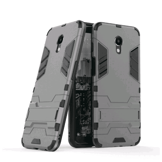 Накладка Hard Defence для Meizu M3/M3s сіра