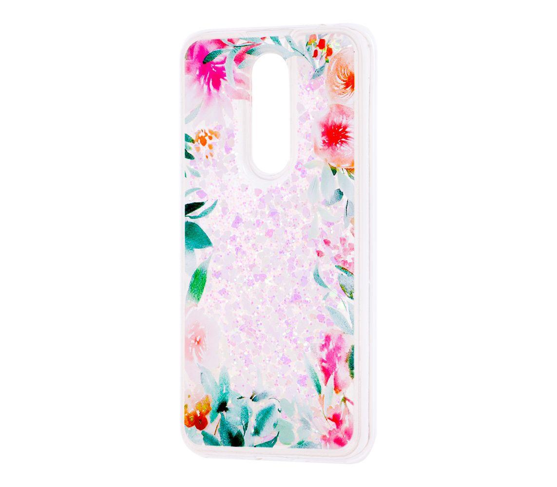 Накладка Lovely Stream для Meizu M6 Note (M721) "Flowering corners" (переливається)